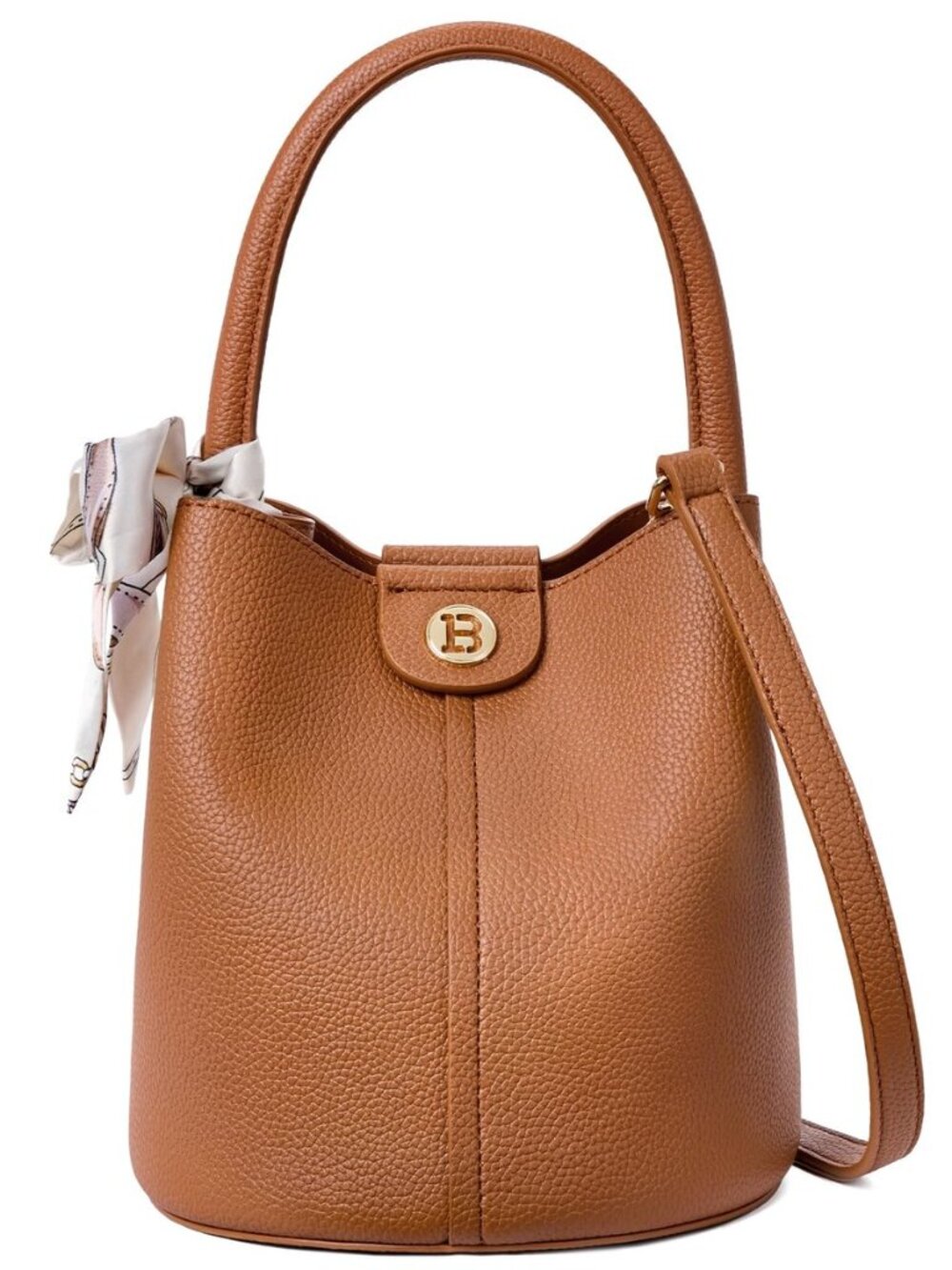 Small Crossbody Bags for Women Vegan Leather Purse Bucket bag